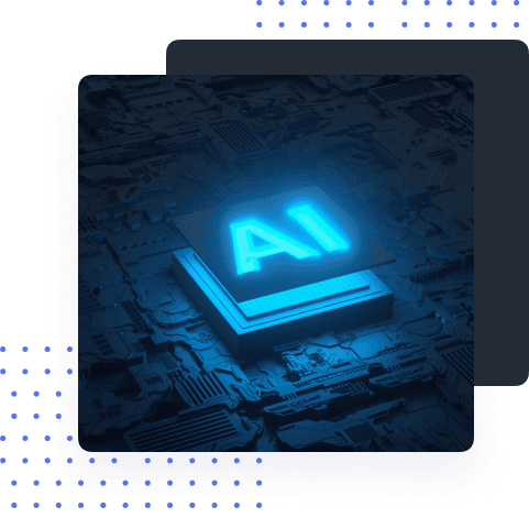 cpu with AI text in center